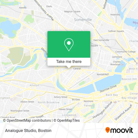 Analogue Studio map