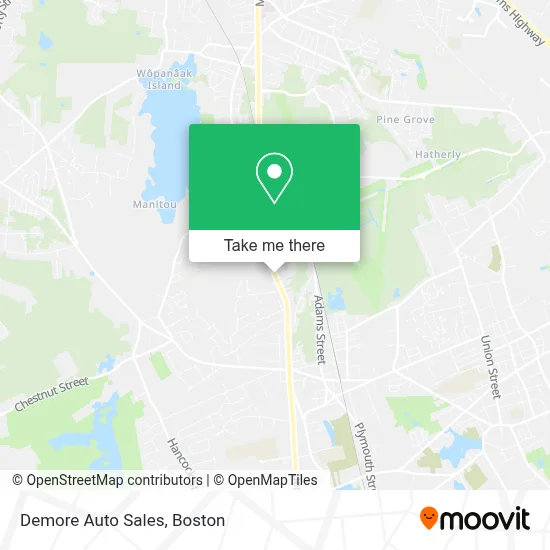 Demore Auto Sales map