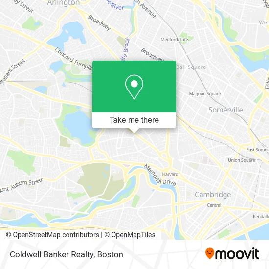 Coldwell Banker Realty map