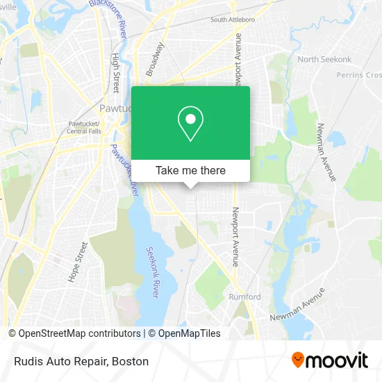 Rudis Auto Repair map