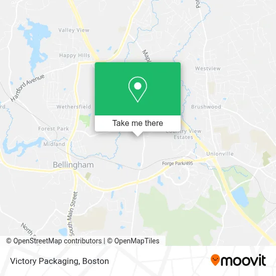 Victory Packaging map