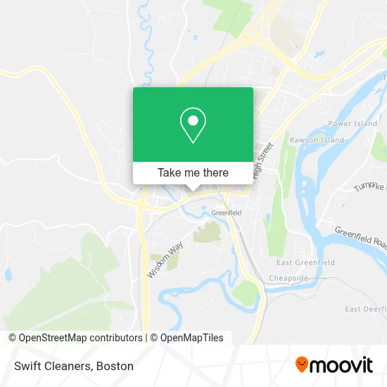 Swift Cleaners map