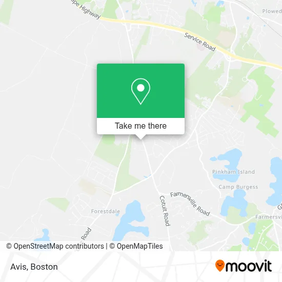 Avis map