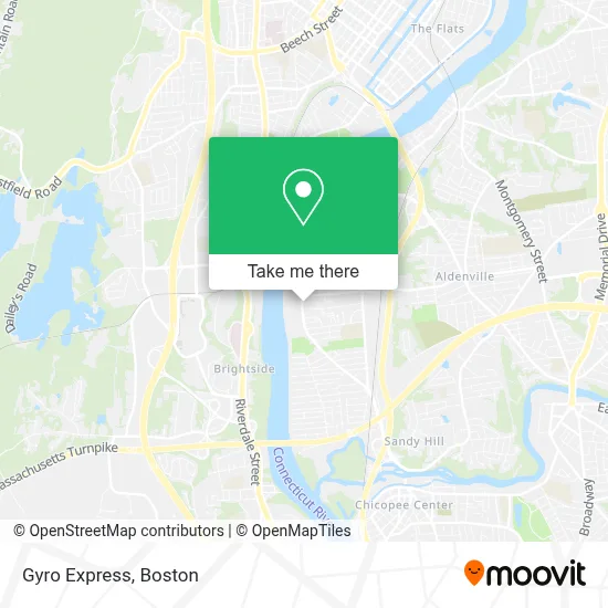 Gyro Express map