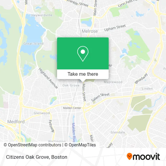 Citizens Oak Grove map