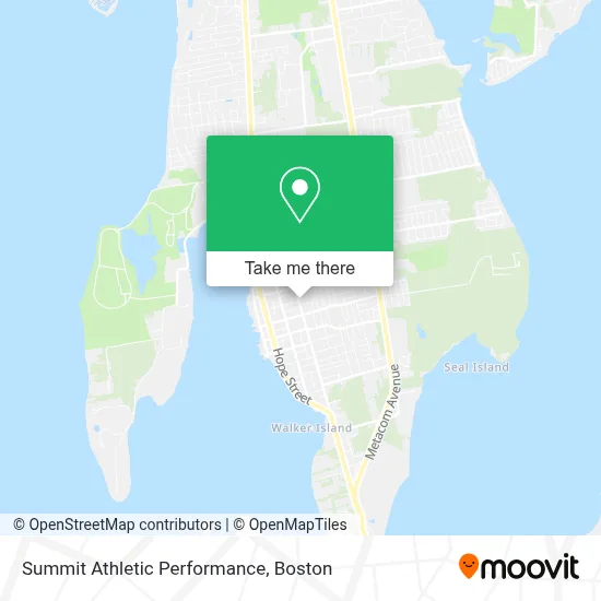 Summit Athletic Performance map