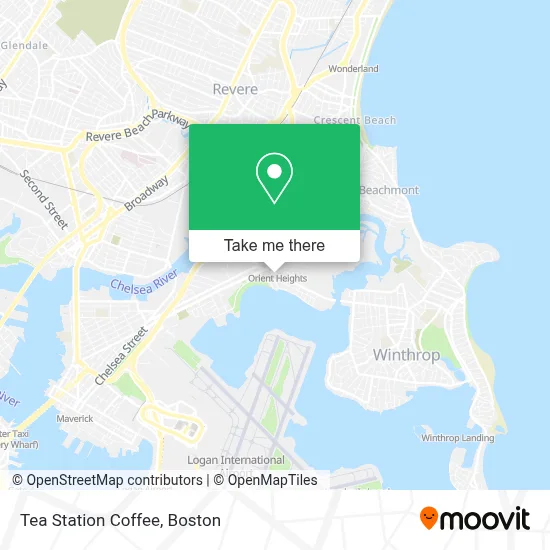 Tea Station Coffee map