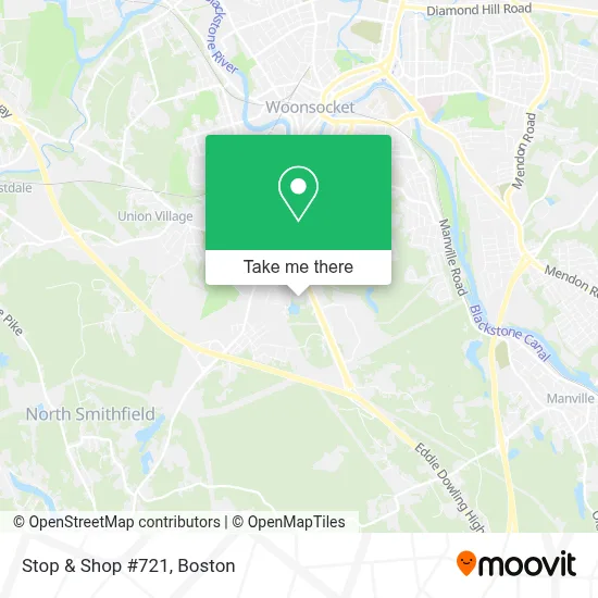 Stop & Shop #721 map
