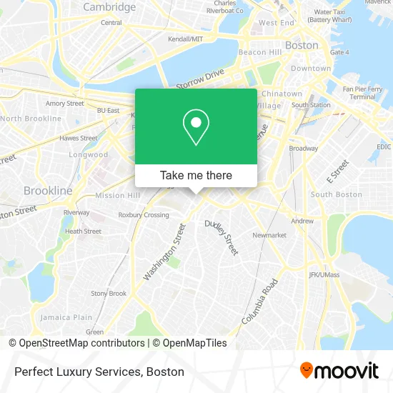 Perfect Luxury Services map
