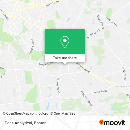 Pace Analytical map