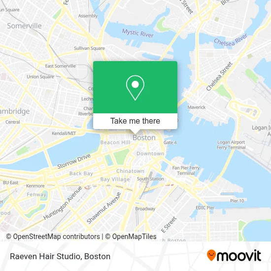 Raeven Hair Studio map
