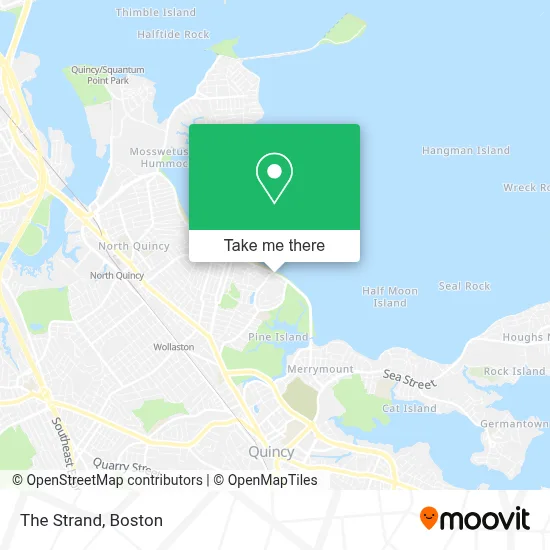 The Strand map