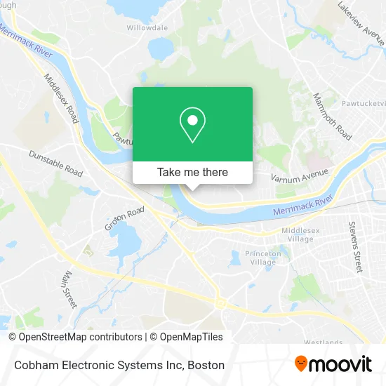 Cobham Electronic Systems Inc map