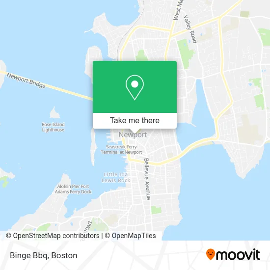 Binge Bbq map