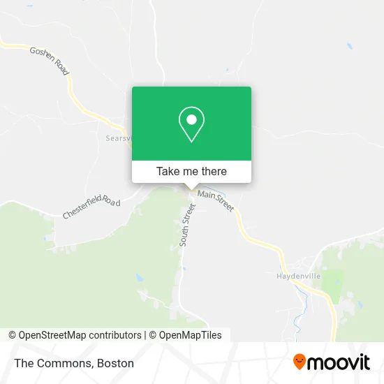 The Commons map