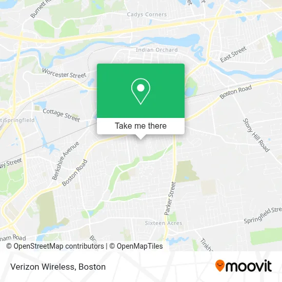 Verizon Wireless map