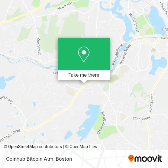Coinhub Bitcoin Atm map
