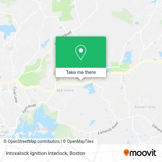 Intoxalock Ignition Interlock map