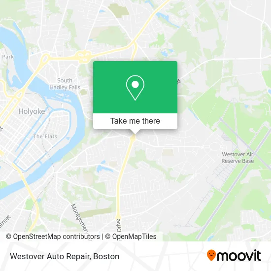 Westover Auto Repair map