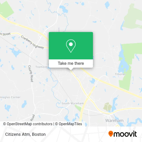 Citizens Atm map