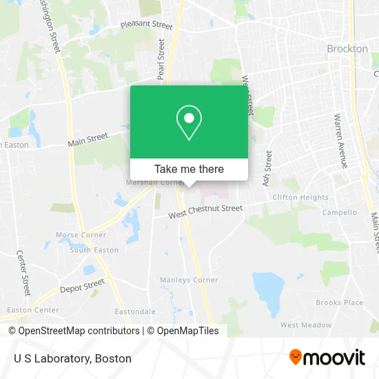 U S Laboratory map