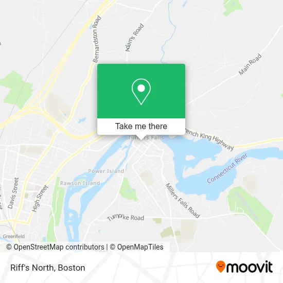 Riff's North map