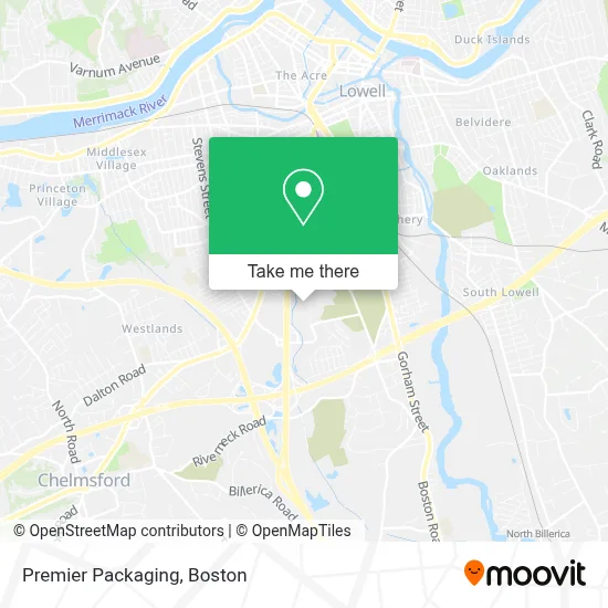 Premier Packaging map
