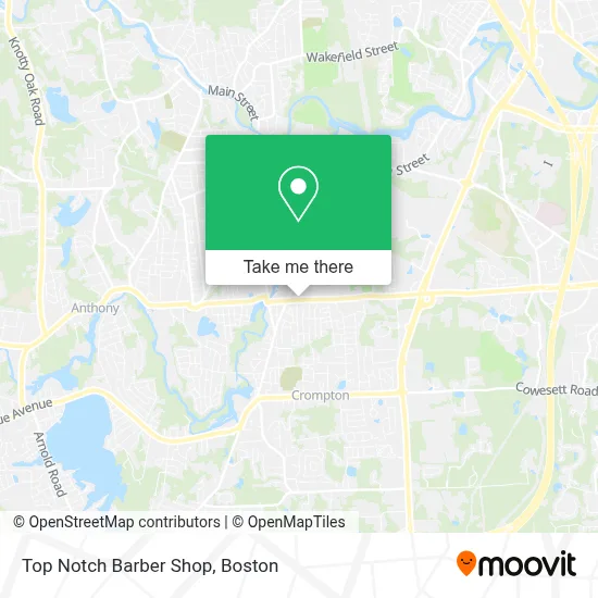 Top Notch Barber Shop map