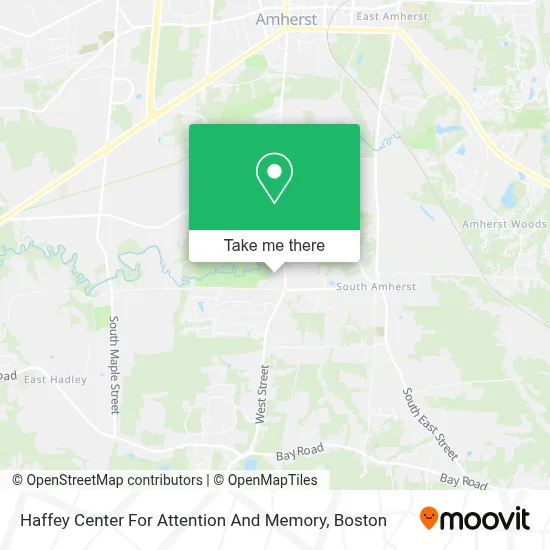 Haffey Center For Attention And Memory map