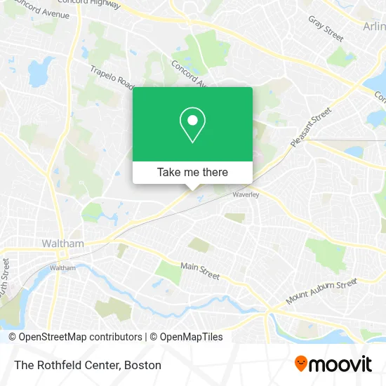 The Rothfeld Center map