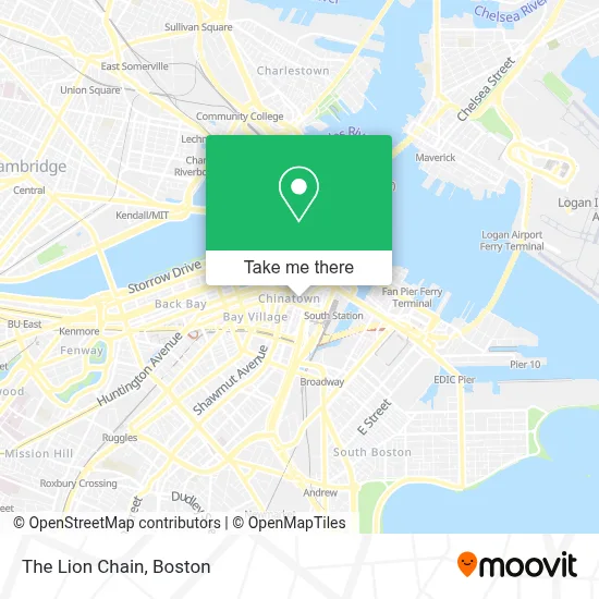 The Lion Chain map