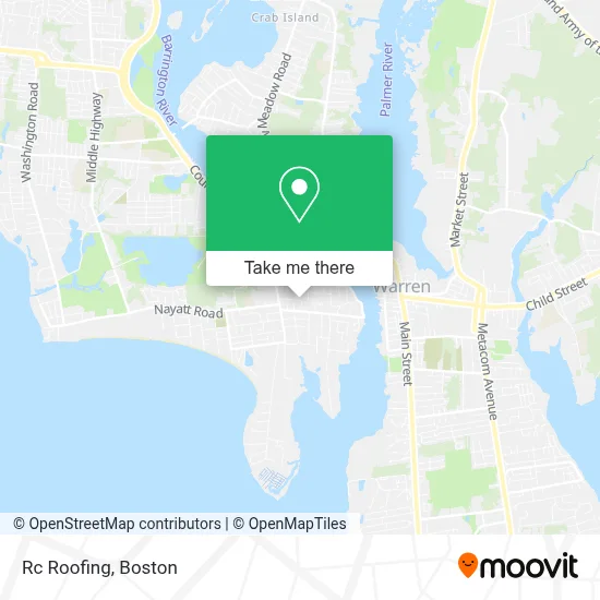 Rc Roofing map