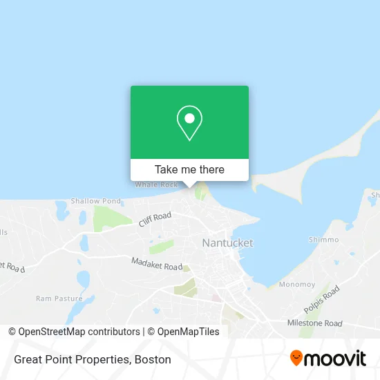 Great Point Properties map