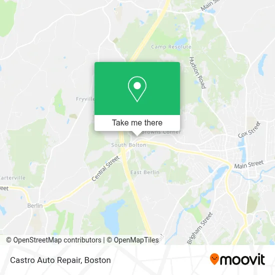 Castro Auto Repair map