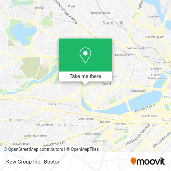 Kew Group Inc. map