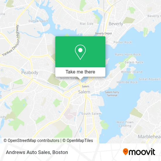 Andrews Auto Sales map