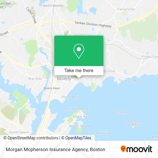 Morgan Mcpherson Insurance Agency map