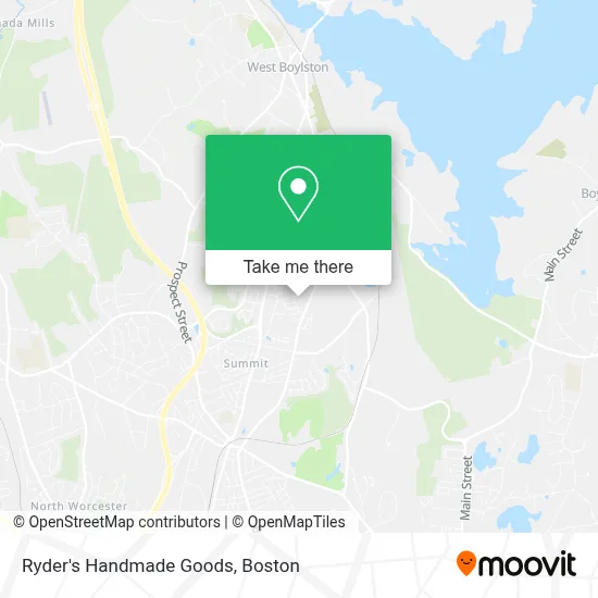 Ryder's Handmade Goods map