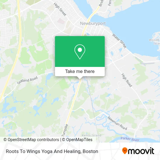 Roots To Wings Yoga And Healing map