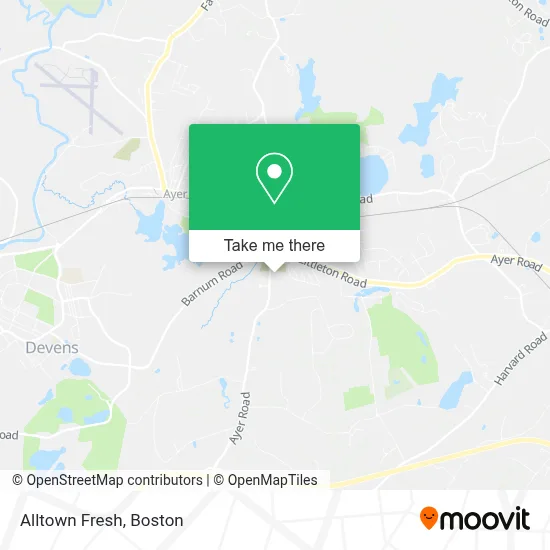 Alltown Fresh map