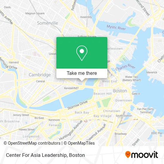 Center For Asia Leadership map