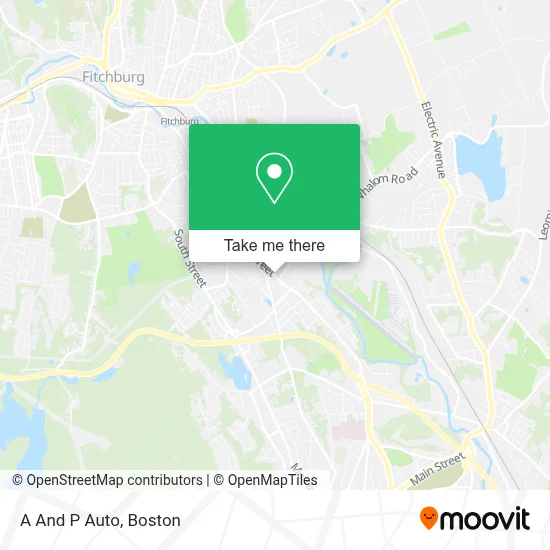 A And P Auto map