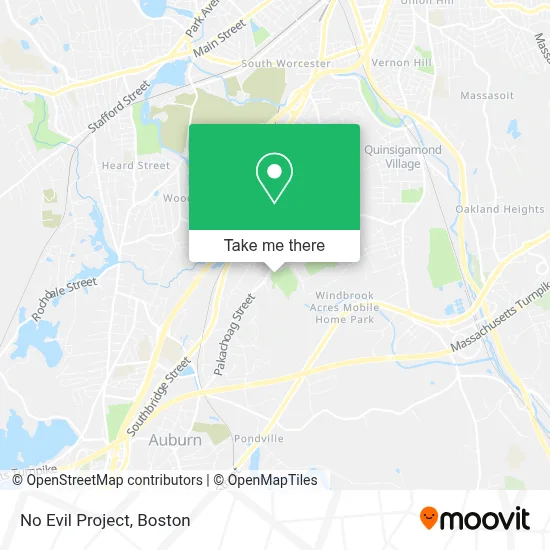 No Evil Project map
