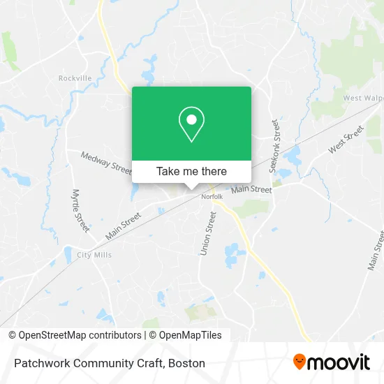Patchwork Community Craft map