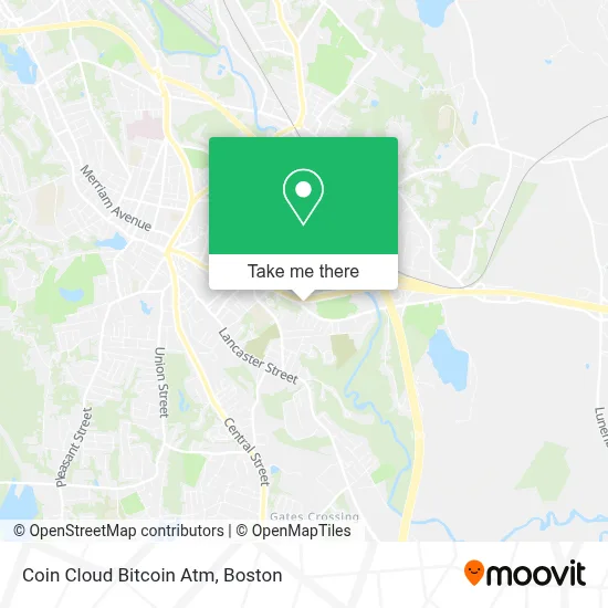 Coin Cloud Bitcoin Atm map
