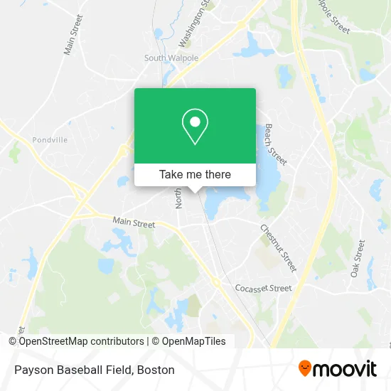 Payson Baseball Field map