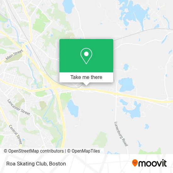 Roa Skating Club map