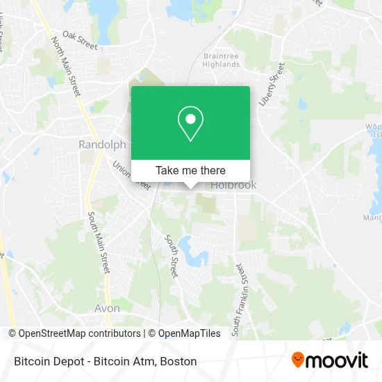 Bitcoin Depot - Bitcoin Atm map