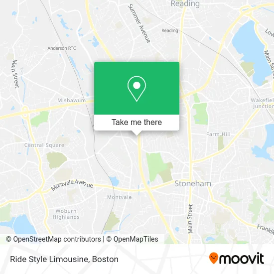 Ride Style Limousine map