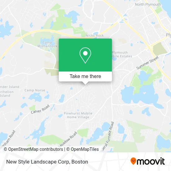 New Style Landscape Corp map